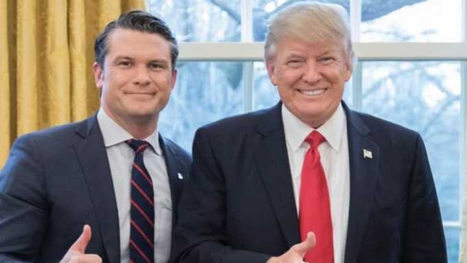 Трамп поддержал главу Пентагона Хегсета, обвинённого в обсуждении ударов по хуситам в семейном чате